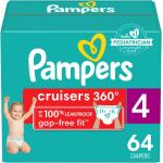 Pampers Cruisers 360 Diapers Size 4 64 Count