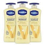 Vaseline hand and body lotion Intensive Care Moisturizer for Dry Skin Essential Healing Clinically Proven to Moisturize Deeply With One Application 20.3 oz 3 count (Packaging may Vary)