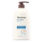 Aveeno Skin Relief Fragrance-Free Body Wash with Triple Oat Formula Soothes Itchy, Dry Skin, Formulated for Sensitive Skin, Fragrance-, Paraben-, Dye- & Soap-Free, 33 fl. Oz