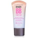 Maybelline Dream Fresh Skin Hydrating BB cream, 8-in-1 Skin Perfecting Beauty Balm with Broad Spectrum SPF 30, Sheer Tint Coverage, Oil-Free, Medium, 1 Fl Oz
