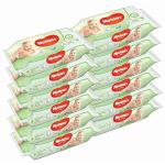 Huggies Baby Wipes Natural Care with Aloe Vera, 56 Count, Pack of 12, Total 672 Wipes