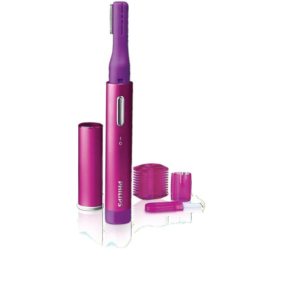 Philips PrecisionPerfect compact Precision Trimmer for Women, Facial Hair Removal & Eyebrows, HP6390/51