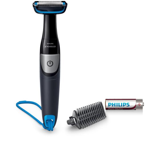 Philips Norelco Bodygroom Series 1100, Showerproof Body Hair Trimmer and Groomer for Men, BG1026/60