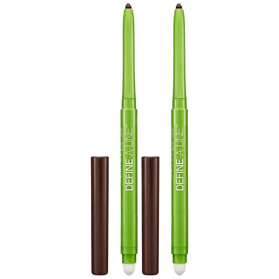 Maybelline Define-A-Line Eyeliner, Brownish Black (Pack of 2)