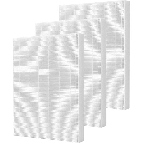 C545 True HEPA Replacement Filter S Compatible with Winix C545 Air Purifier, Replaces Winix S Filter 1712-0096-00, 3 Pack HEPA Filtrer only
