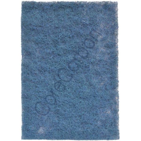 CoreCarbon Natural Fiber Hog Hair Furnace Door Filter for Mobile, Manufactured and Modular Homes (19-1/2 x 28), Blue