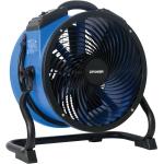 XPOWER FC-300 Heavy Duty Industrial High Velocity Whole Room Air Mover Air Circulator Utility Shop Floor Fan, Variable Speed, Timer, 14 inch, 2100 CFM