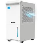 Vellgoo 3,000 Sq.Ft Energy Star Dehumidifier for Basement with Drain Hose, 36 Pint DryTank Dehumidifiers for Large Room, Suit for Garden Hose, Intelligent Humidity Control, 24H Timer