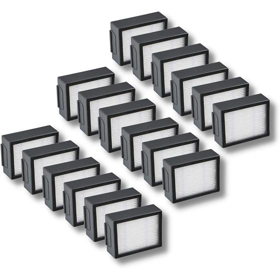JoyBros 18-Pack Replacement HEPA Filter Compatible for iRobot Roomba evo, i,e,j Series:E5 E6 E7 i1 i3 i4 i5 i6 i7 i8 j7 and All Plus version Robotic Vacuum Cleaners