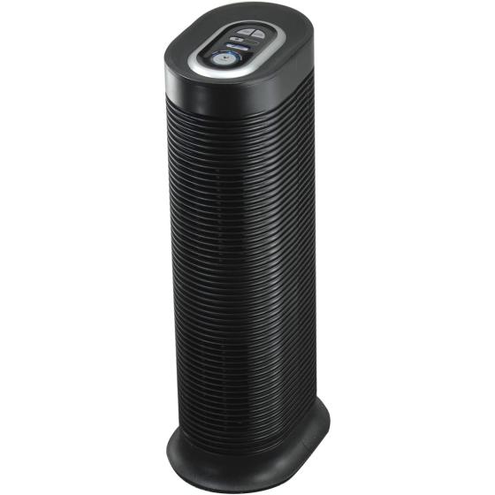 Honeywell AllergenPlus HEPA Tower Air Purifier, Allergen Reducer for Medium-Large Rooms (170 sq ft), Black - Wildfire/Smoke, Pollen, Pet Dander, and Dust Air Purifier, HPA160
