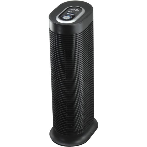 Honeywell AllergenPlus HEPA Tower Air Purifier, Allergen Reducer for Medium-Large Rooms (170 sq ft), Black - Wildfire/Smoke, Pollen, Pet Dander, and Dust Air Purifier, HPA160