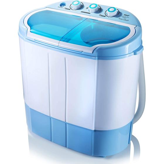Electric Portable Washing Machine & Spin Dryer Compact Durable Design To Wash All your Laundry Twin Tub Washer for Apartments, Dorms, College Rooms, RV Camping Swim Suit Spinner Dryer