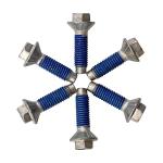 [DC60-40137A Bolt OEM Mania] 6 PACK NEW OEM Produced, Epoxy Fully Applied, Original, DC60-40137A for SAMSUNG Washer Spider (Hex) Bolt Replacement Part