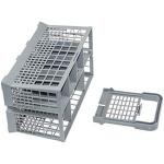 Yours Universal Dishwasher Cutlery Basket fits Kenmore, Whirlpool, Bosch, Maytag, KitchenAid, Maytag, Samsung, GE, and more