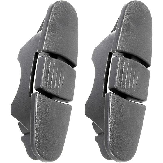 W10508950 Dishwasher Upper Rack Slide Rail Stop Clip Fit for Whirlpool Kenmore Dishwasher, for Parts W10199682 8562015 W10508950 2684662 AP6022472 PS11755805 (2 Pcs)