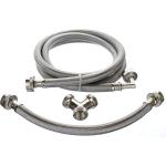 Premium Steam Dryer Hose Installation Kit - Stainless Steel - Multiple Lengths from Kelaro