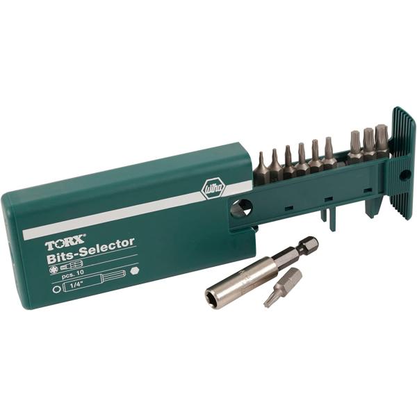 Wiha 79242 11 Piece Torx Bit Selector (T5-T30)
