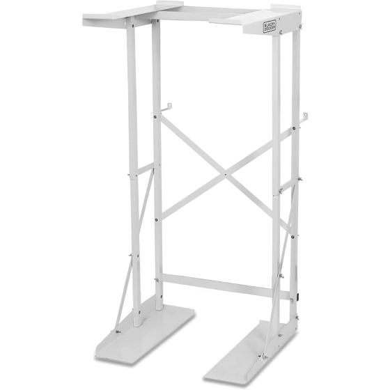 BLACK+DECKER BWDS Washer Dryer Stacking Rack Stand, White