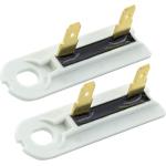 (2023 Update) 3392519 Dryer Thermal Fuse Pack of 2 - Replacement Part by BlueStars - Exact Fit for Whirlpool Kenmore - Replaces AP6008325 G4AP0500 3388651 694511 80005 WP3392519VP