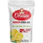 Onuva's Citric Acid 2 Pound,Pure Food Grade,Non-GMO Project Verified,Flavor Enhancer & All-Natural Preservative | Fragrance Free Citric Acid for Bath Bombs,Cooking,Canning,Homemade Cleaning Supplies