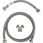 Certified Appliance Accessories Steam Dryer Installation Kit [Steam Dryer Hose, Y Connector and Inlet Adapter Hose], 6 Feet