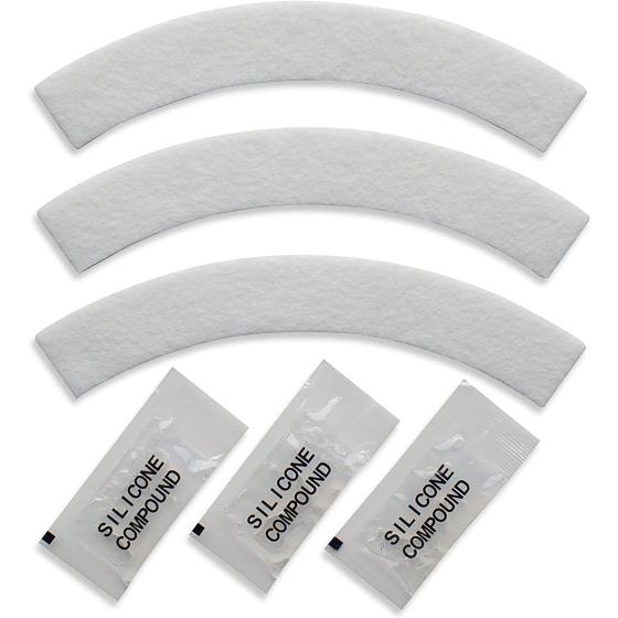 Whole Parts Washer/Dryer Damper Pad Kit Part # 203956 - Replacement & Compatible With Some Maytag, Admiral, Whirlpool Washing Machines - Non-OEM Appliance Parts & Accessories - 2 Yr Warranty