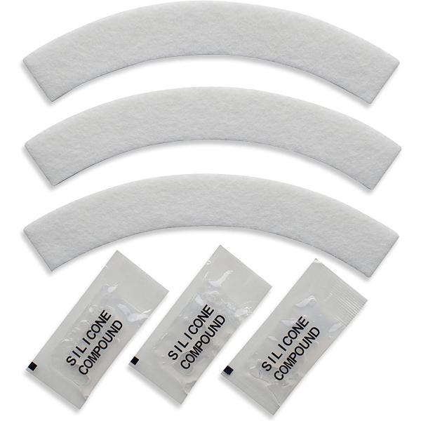 Whole Parts Washer/Dryer Damper Pad Kit Part # 203956 - Replacement & Compatible With Some Maytag, Admiral, Whirlpool Washing Machines - Non-OEM Appliance Parts & Accessories - 2 Yr Warranty