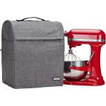 HOMEST Stand Mixer Cover Compatible with KitchenAid Bowl Lift 5-8 Quart，Dust Cover with Zipper Pocket for Accessories, Grey (Patent Design)