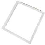 New Updated 241969501 Crisper Pan Cover,Shelf Frame without Glass Refrigerator For Frigidaire Refrigerator 17-3/8" x 18-3/8" Replace# AP4433007,1512992,PS2363832
