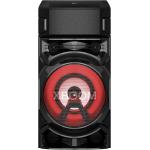 LG XBOOM RN5 Bluetooth Audio System, Booming Bass, LED Party Lighting, Karaoke with Voice Filters, XBOOM App Controlled, Bluetooth, Dual USB, Mic Input