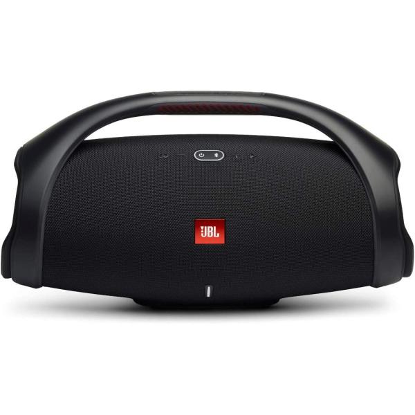 JBL Boombox 2 - Portable Bluetooth Speaker, Powerful Sound and Monstrous Bass, IPX7 Waterproof, 24 Hours of Playtime, Powerbank, JBL PartyBoost for Speaker Pairing, for Home and Outdoor(Black)
