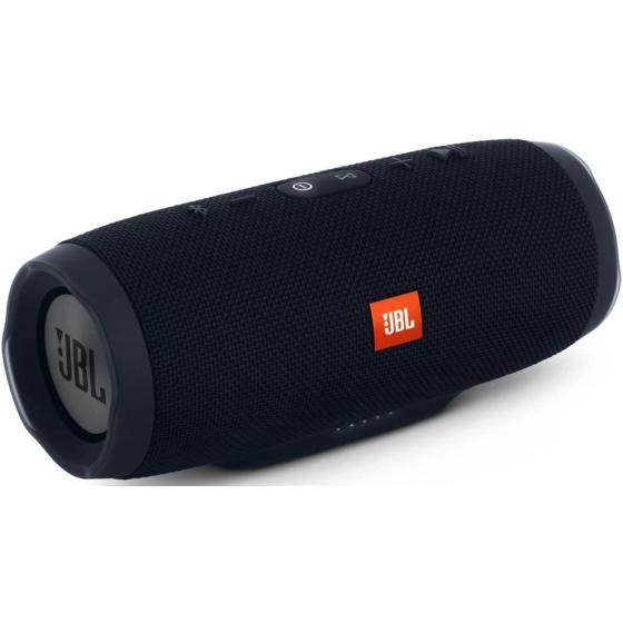 JBL Charge 3 Waterproof Portable Bluetooth Speaker (Black), 1