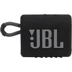 JBL Go 3: Portable Speaker with Bluetooth, Built-in Battery, Waterproof and Dustproof Feature - Black