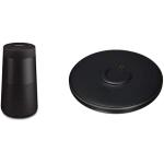 Bose SoundLink Revolve (Series II) Portable Bluetooth Speaker – Wireless Water-Resistant Speaker, Black & SoundLink Revolve Charging Cradle Black