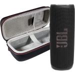 JBL Flip 6 Waterproof Portable Wireless Bluetooth Speaker Bundle with Hardshell Protective Case (Black)