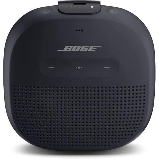 Bose SoundLink Micro Bluetooth Speaker: Small Portable Waterproof Speaker with Microphone, Black