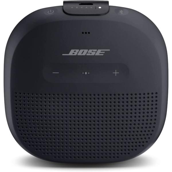 Bose SoundLink Micro Bluetooth Speaker: Small Portable Waterproof Speaker with Microphone, Black