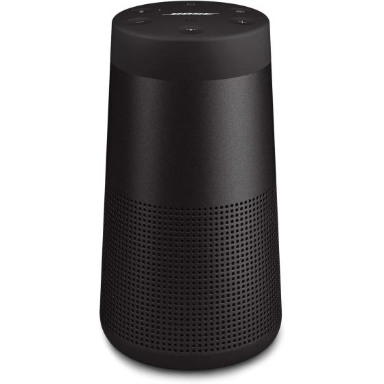 Bose SoundLink Revolve (Series II) Portable Bluetooth Speaker – Wireless Water-Resistant Speaker with 360° Sound, Black