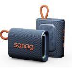 Sanag Bluetooth Speakers Ultra Portable Speaker with Ambient RGB Light, IPX7 Waterproof Wireless Speaker with Bluetooth 5.3, Extra Bass and 360°Big Sound Speaker with 18H Playtime