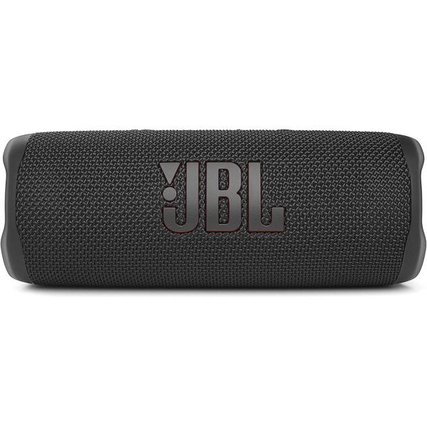 JBL Flip 6 - Portable Bluetooth Speaker, powerful sound and deep bass, IPX7 waterproof, 12 hours of playtime, JBL PartyBoost for multiple speaker pairing for home, outdoor and travel (Black)