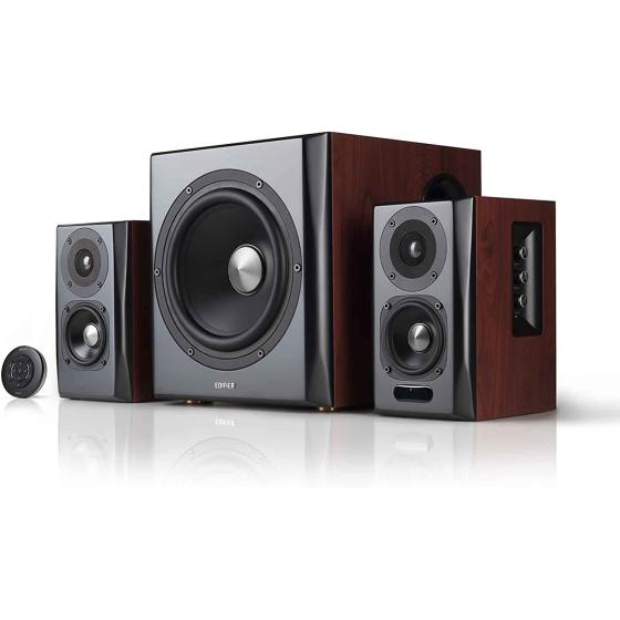 Edifier S350DB Bookshelf Speaker and Subwoofer 2.1 Speaker System Bluetooth Wireless