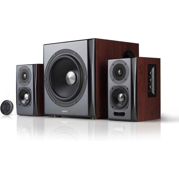 Edifier S350DB Bookshelf Speaker and Subwoofer 2.1 Speaker System Bluetooth Wireless