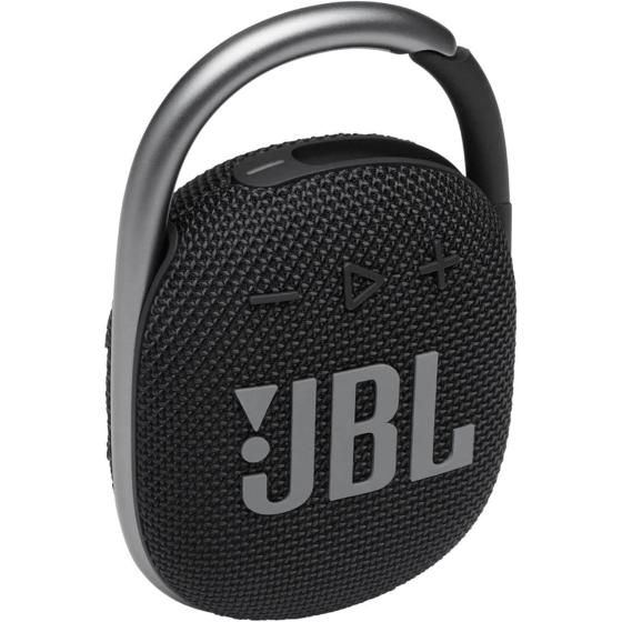 JBL Clip 4: Portable Speaker with Bluetooth, Built-in Battery, Waterproof and Dustproof Feature - Black (JBLCLIP4BLKAM)