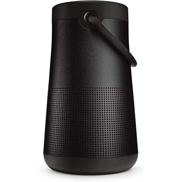 Bose SoundLink Revolve+ (Series II) Portable Bluetooth Speaker - Wireless Water-Resistant Speaker with Long-Lasting Battery and Handle, Black