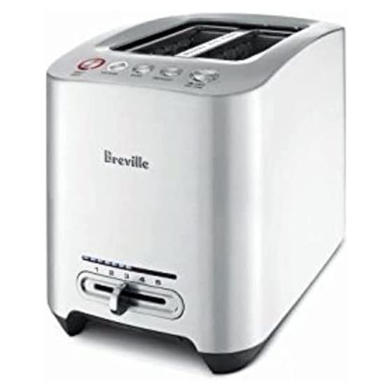 Breville BTA820XL Die-Cast 2-Slice Smart Toaster, Brushed Stainless Steel