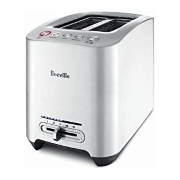 Breville BTA820XL Die-Cast 2-Slice Smart Toaster, Brushed Stainless Steel