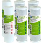 APEC Water Systems FILTER-SET-ESX2 2 Sets of High Capacity Replacement Pre-Filter Sets For Essence Series Reverse Osmosis Water Filter System Stage 1-3,White