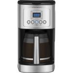 Coffee Maker by Cuisinart, 14-Cup Glass Carafe, Fully Automatic for Brew Strength Control & 1-4 Cup Setting, Stainless Steel, DCC-3200P1