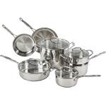 Cuisinart 77-11G Stainless Steel 11-Piece Set Chef's-Classic-Stainless-Cookware-Collection