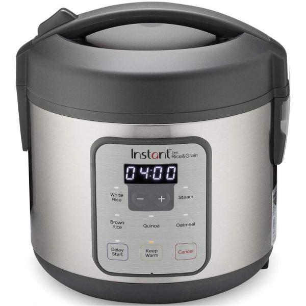 Instant Pot Zest 8 Cup One Touch Rice Cooker, Steamer, Cooks Rice, Grains, Quinoa and Oatmeal, No Pressure Cooking Functionality